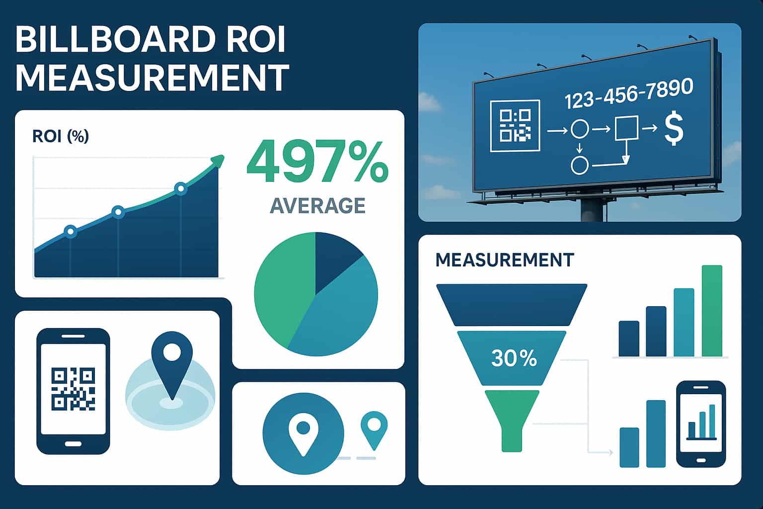 Cómo medir la efectividad de un billboard: KPIs y métricas clave